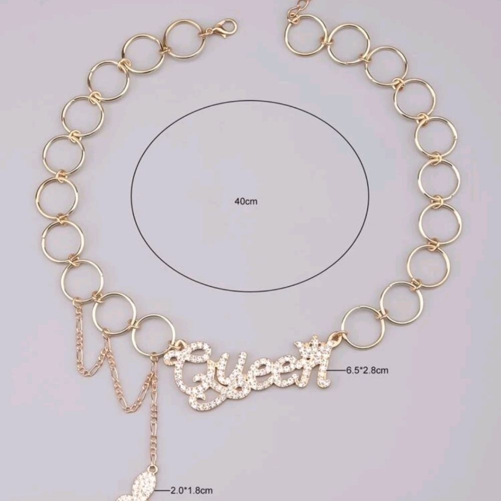 Gold chain necklace - Picture 2 of 3